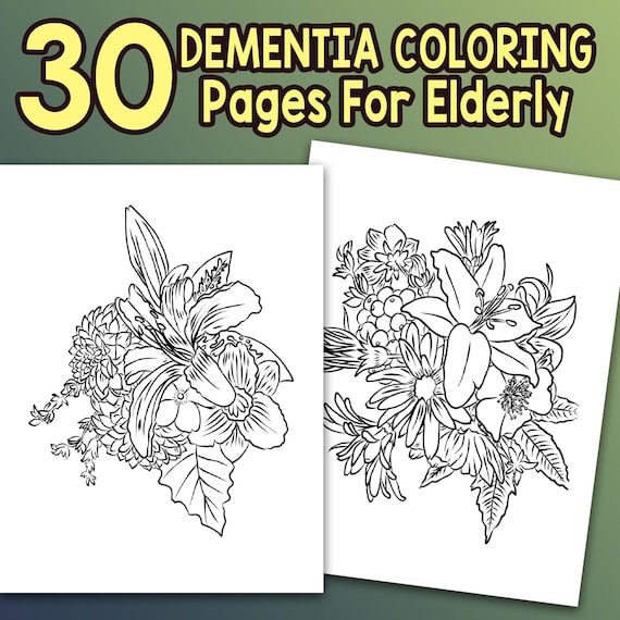 Simple Coloring Books: Simple Succulents and Flowers Coloring Book : Large  Print Coloring Book for Adults: Seniors, Beginners (Dementia, Alzheimer's
