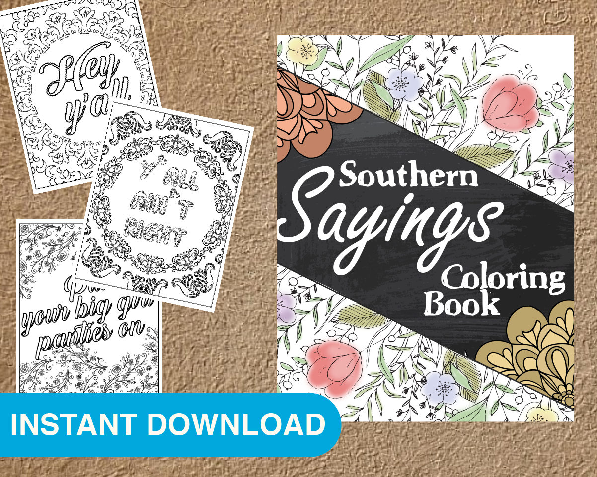 Southern Coloring Pages