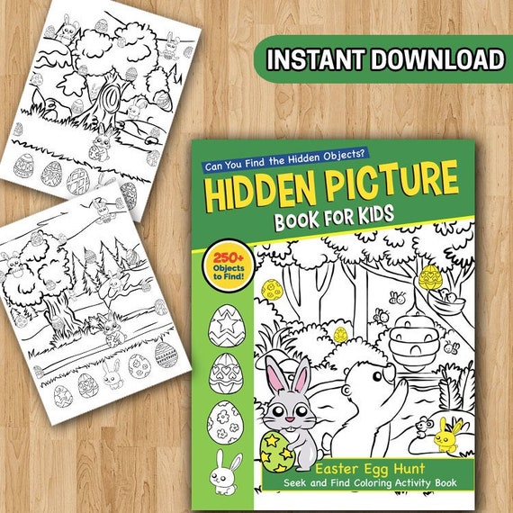 best value 30 hidden pictures easter coloring pages for kids easter egg  hunt seek and find coloring activity book easter activity book