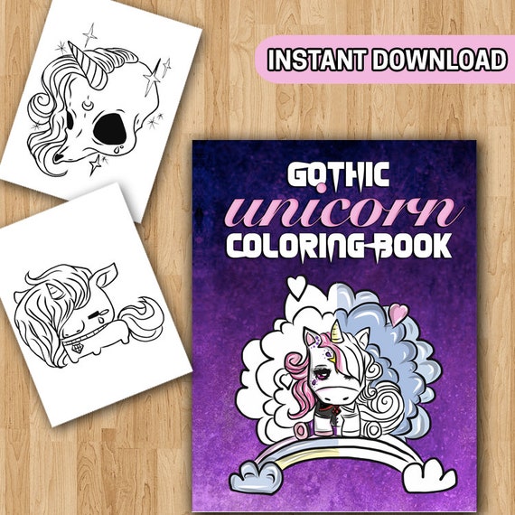 Unicorn Coloring Book For Girls Ages 8-12: Coloring Pages For Kids