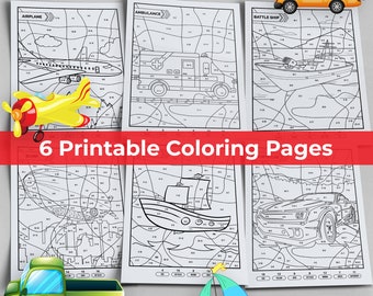 math coloring pages etsy