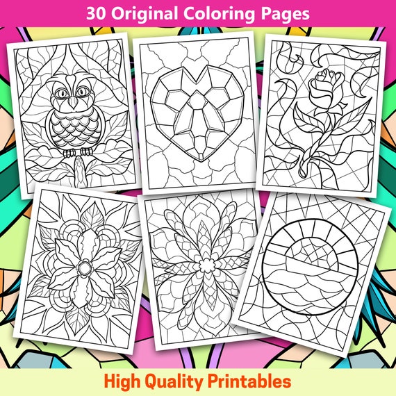 20 Best Beginner Stained Glass Patterns Printable PDF for Free at  Printablee