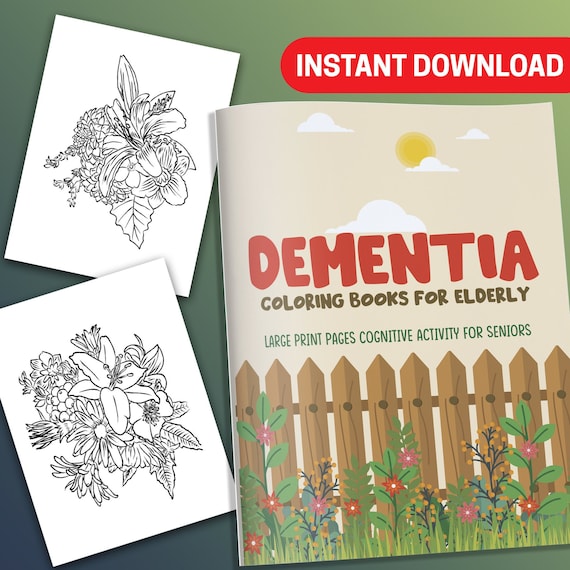 Coloring Books for Adults and the Elderly