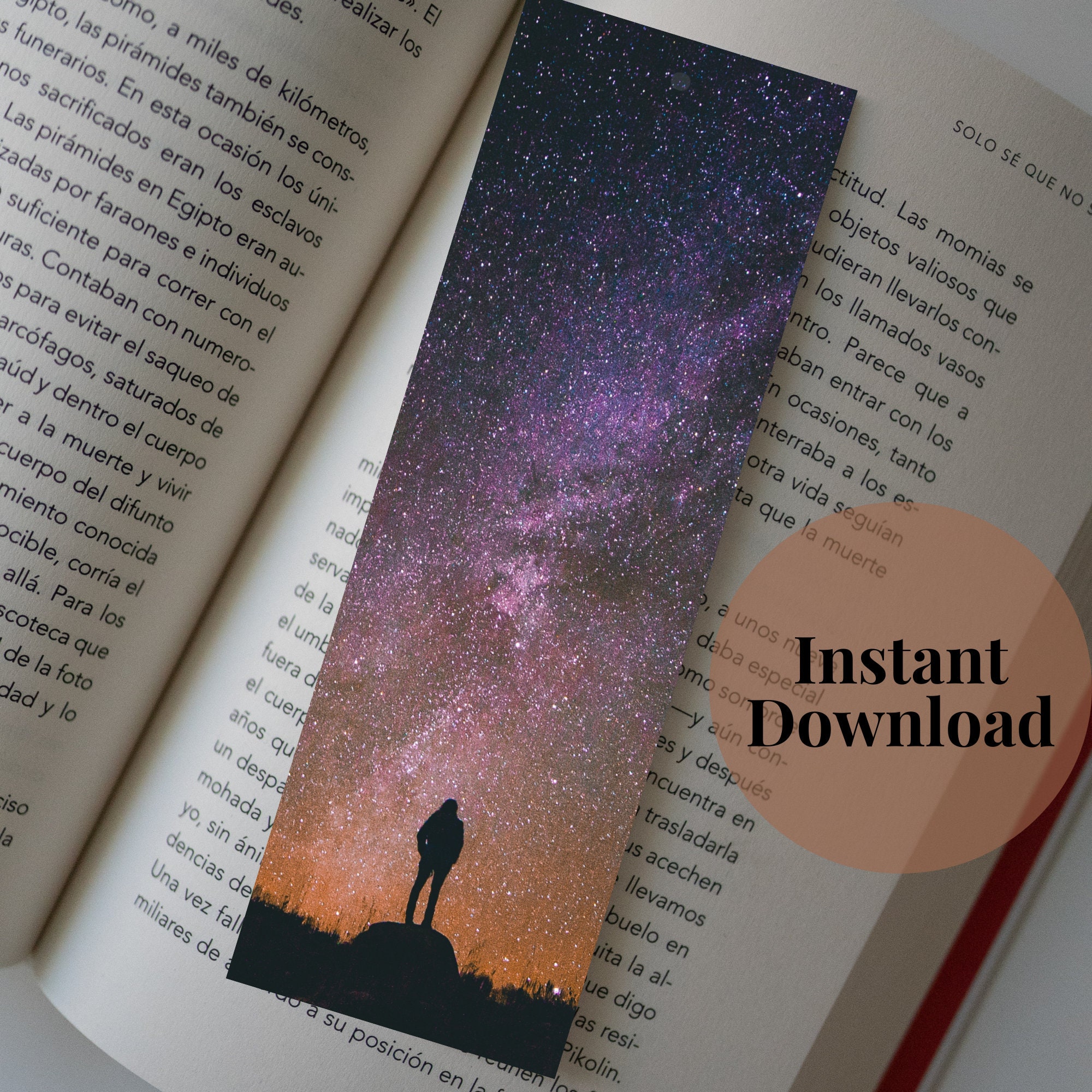 best value printable bookmarks set of 3 galaxy bookmark etsy
