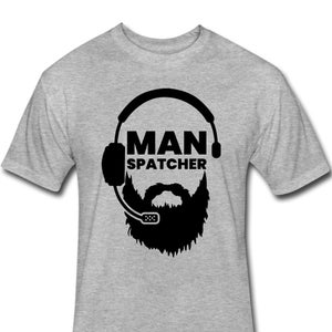 Male Dispatcher Shirt - Manspatcher T-shirt - Man Spatcher Shirt - 911 Dispatcher - Dispatcher Headset Shirt - Male Dispatcher Gift for Men