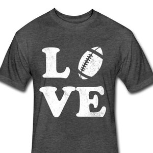 Me encanta la camiseta de fútbol - Camiseta de fútbol para mujer - Regalo de amante del fútbol - Camiseta de fútbol para mujer - Regalo de fútbol para mujer o hombre