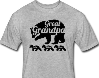 Mama..Grandma...custom shirt Grizzly bear school shirts...