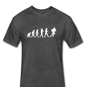Evolution of Football Shirt - Football Gift - Football T-Shirt