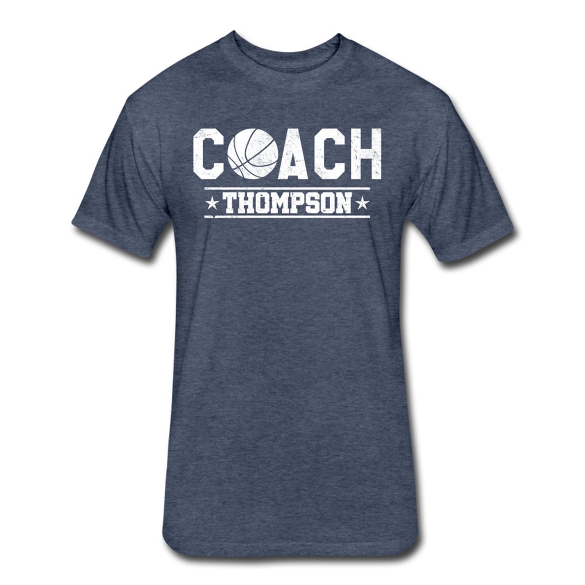 Personalized Basketball Coach Shirt With Coach's Name Etsy