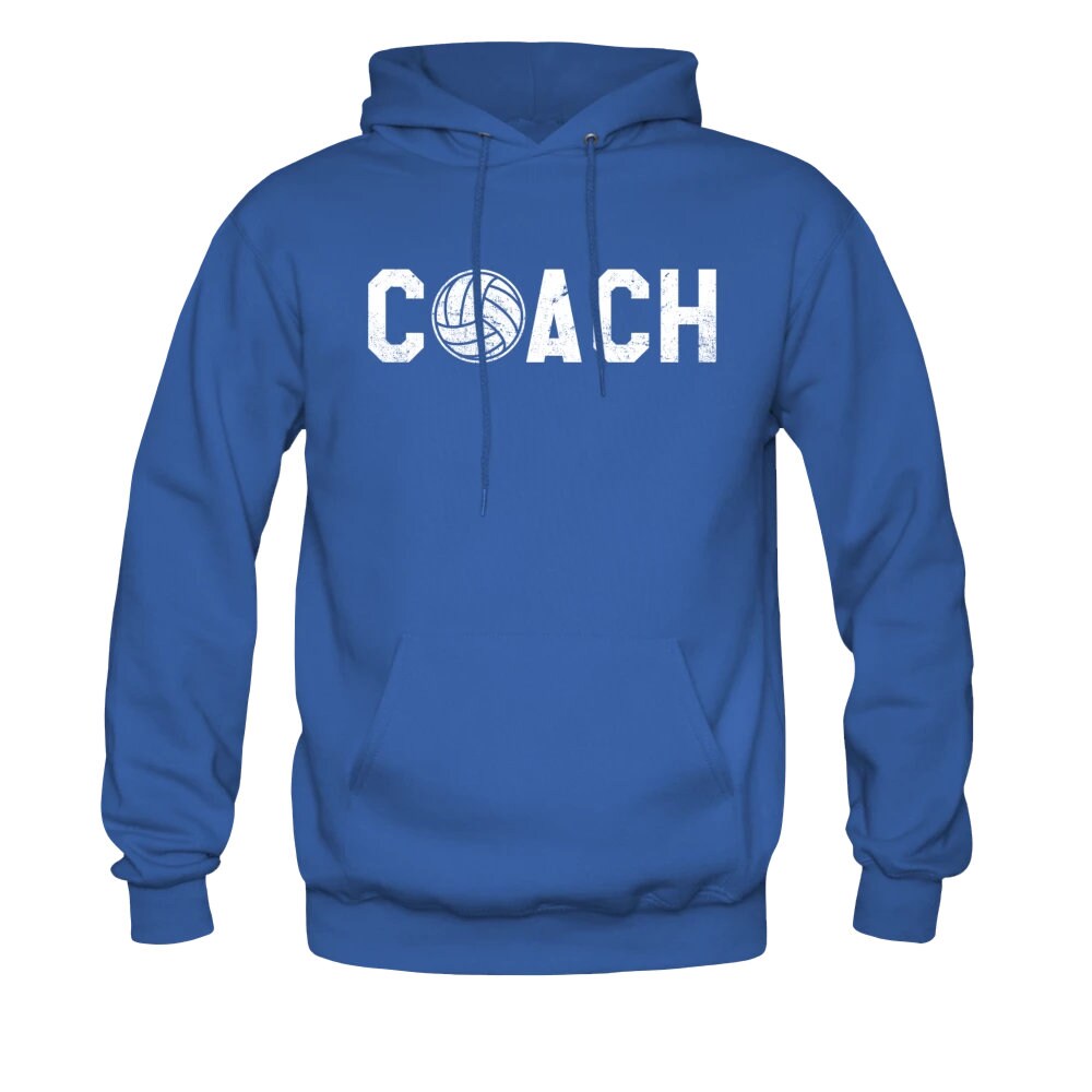 Volleyball Coach Hoodie - Volleyball Coach Hooded Sweatshirt