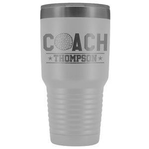 Personalized Cheer Coach Tumbler Cup Personalized Cheer Coach Gift