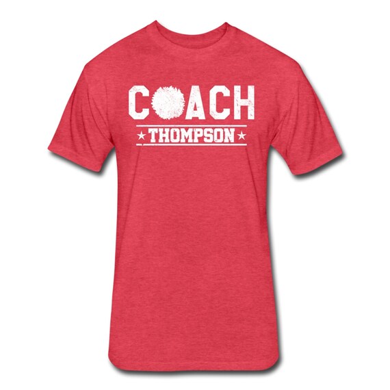 Personalized Cheer Coach Shirt Cheerleading Coach Shirt Etsy