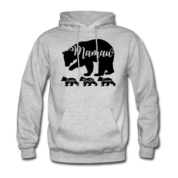 Maw-Maw Bear T Shirt With Three Cubs Mother's Day Gift Maw-Maw Bear T Shirt With Three Cubs Mother's Day Gift