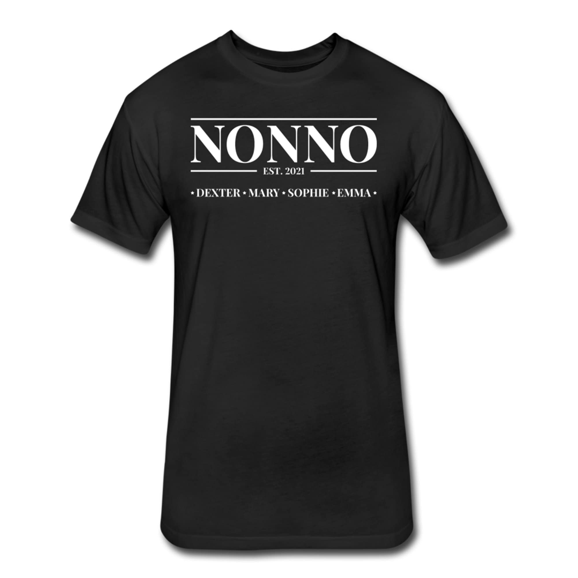 Personalized Nonno Shirt With Grandkids' Names | Etsy Australia