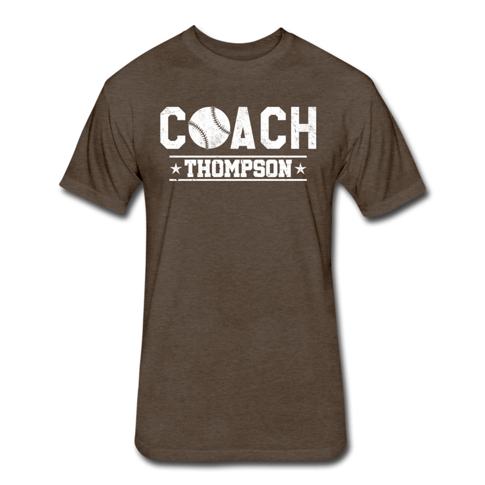 Personalized Baseball Coach Shirt With Coach's Name Etsy
