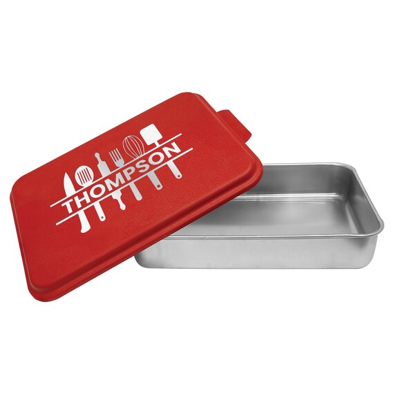 Engraved cake clearance pan
