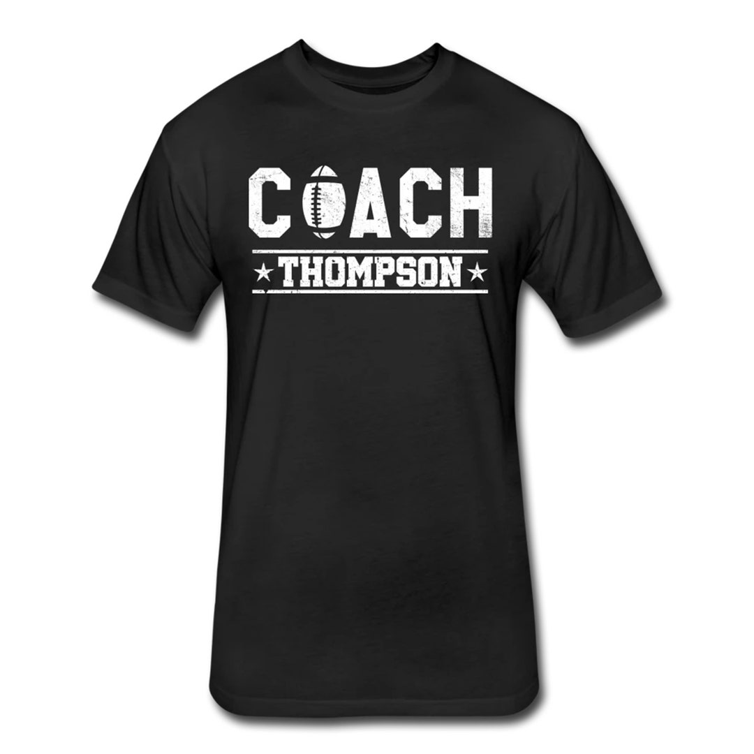 Personalized Football Coach Shirt Personalized Football Etsy