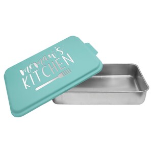 Memaw&#39;s Kitchen Baking Pan With Lid - Memaw Cake Pan - Memaw Gift - Memaw Kitchen Gift - Memaw Cooking Gift - Memaw Baking Gift