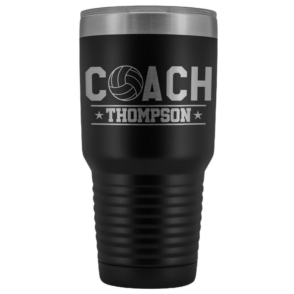 Laser Engraved Authentic YETI Rambler - VOLLEYBALL COACH - ImpressMeGifts