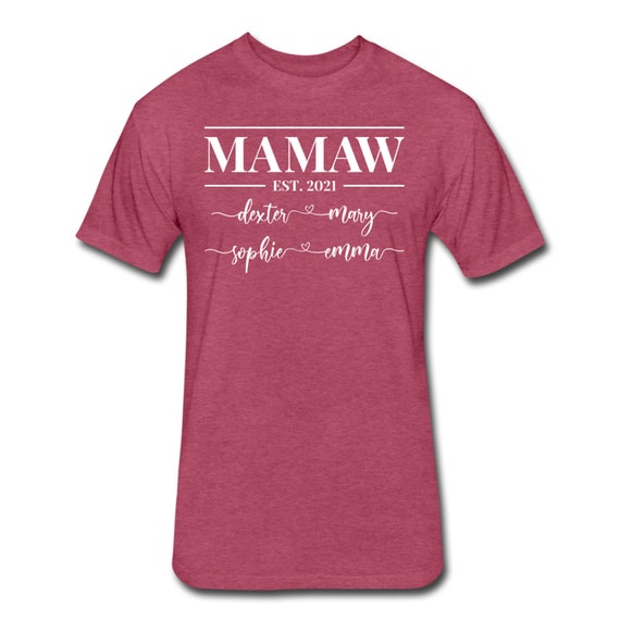 personalized mamaw shirts
