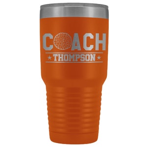 Personalized Cheer Coach Tumbler Cup Personalized Cheer Coach Gift