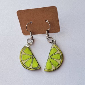Juicy Lime Earrings