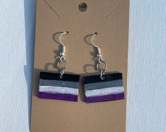 Asexual Pride Earrings