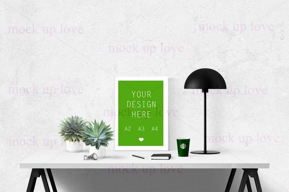 Blank Frame Mockup Frame A3 A4 Interior Mockup Mock Blank Frame Mockup Frame A3 A4 Interior Mockup Mock