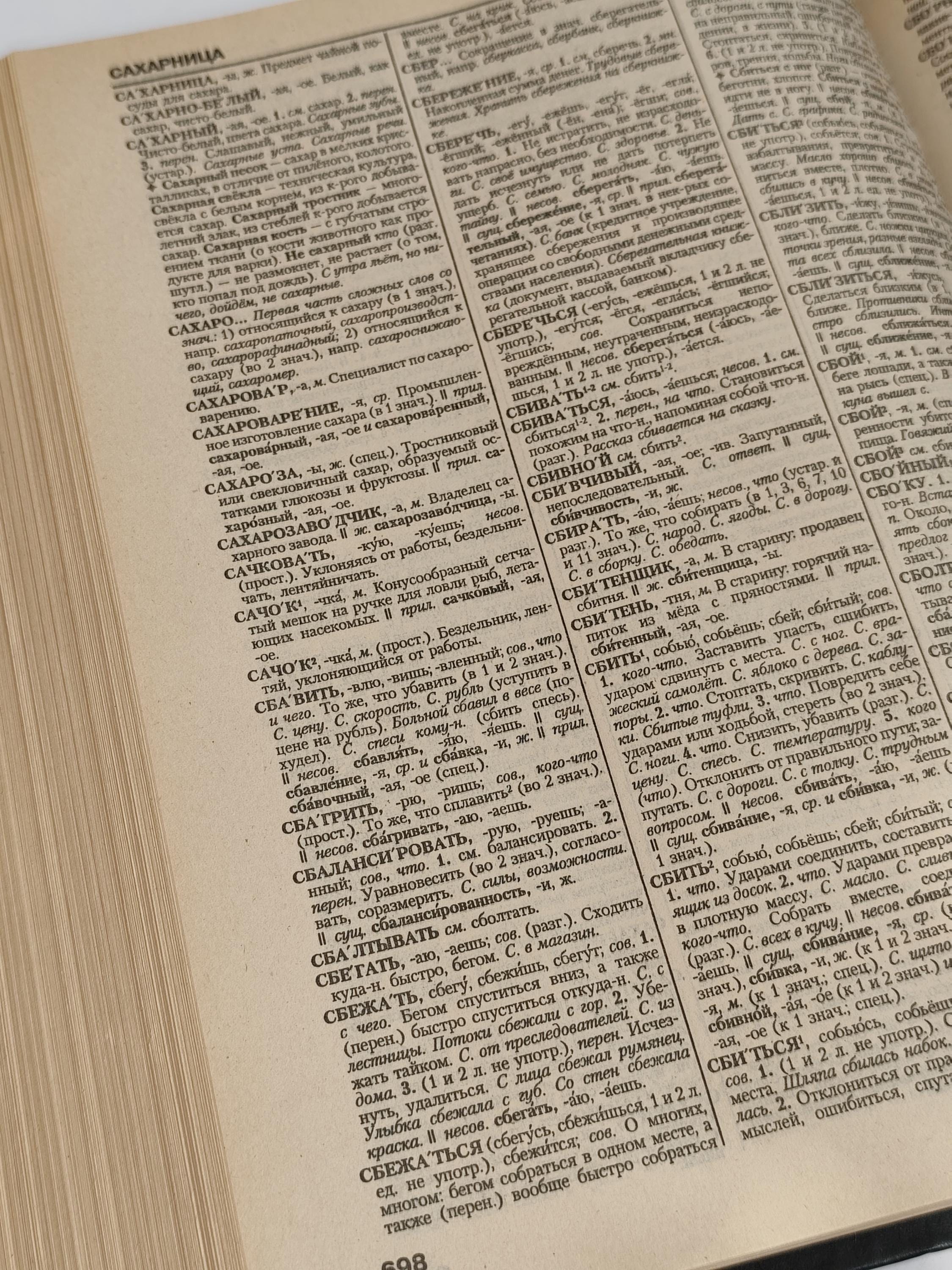 Explanatory Dictionary of the Russian Language Ozhegov Shvedova