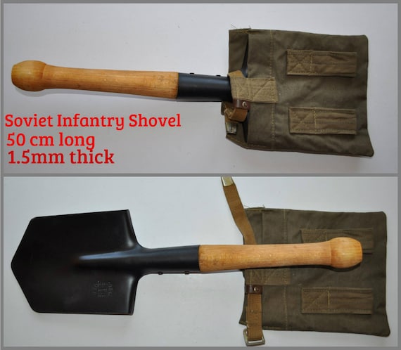 Original New 1984 year Russian Military Special Forces Army Shovel+Case.MPL-50 Original New 1984 year Russian Military Special Forces Army Shovel+Case.MPL-50