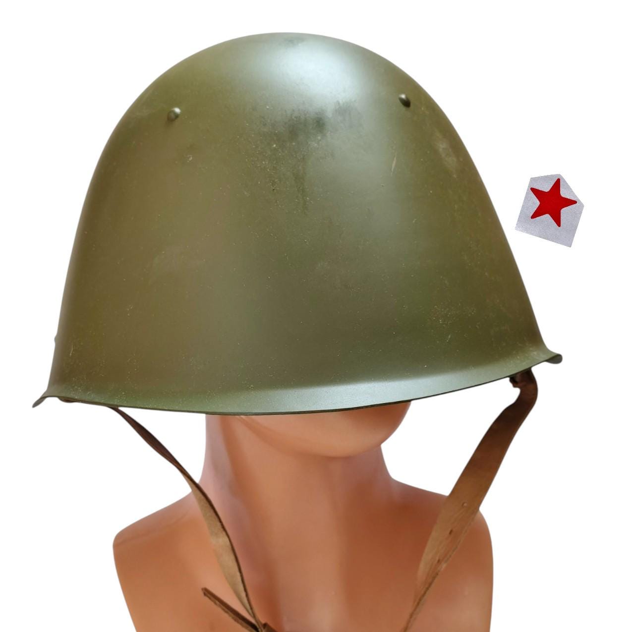 オリジナル ソ連 ソビエト ロシア軍兵士 戦闘用 スチールヘルメット