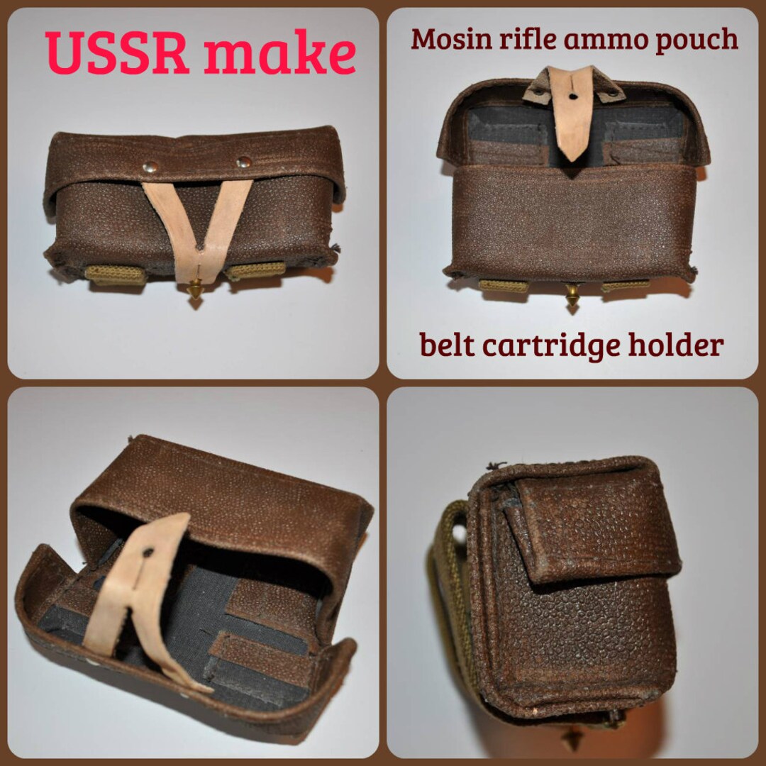 Soviet Army USSR SKS Rifle Ammo Pouch Belt Cartridge Holder Etsy