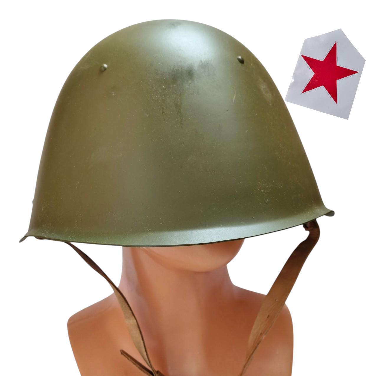 オリジナル ソ連 ソビエト ロシア軍兵士 戦闘用 スチールヘルメット
