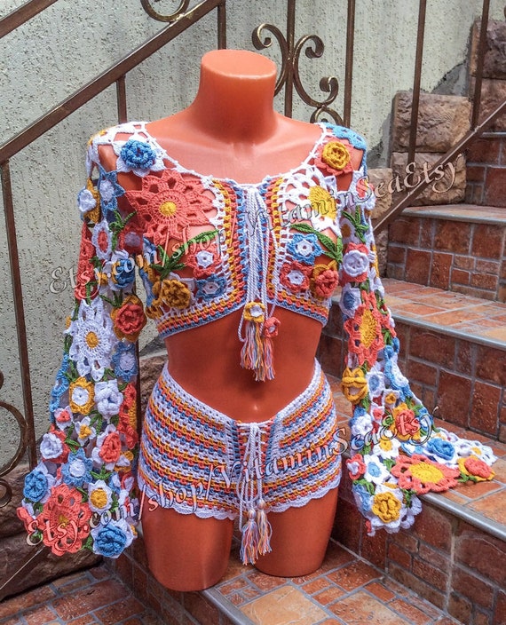 boho bell sleeve tops