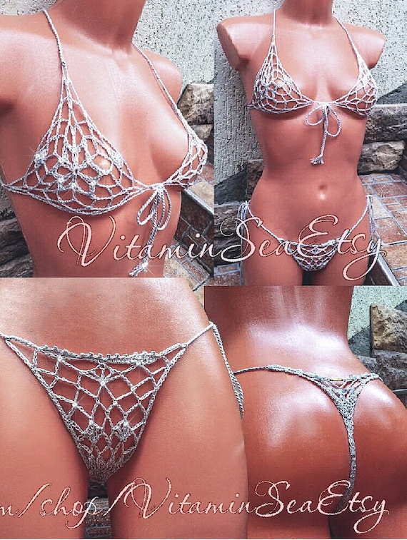 extreme crochet bikini