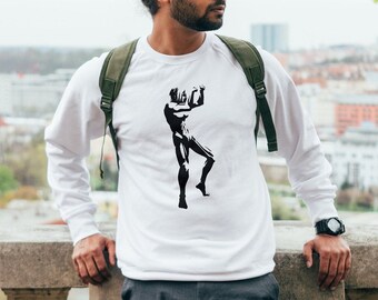 Female Titan — Unisex Heavy Blend Crewneck Sweatshirt