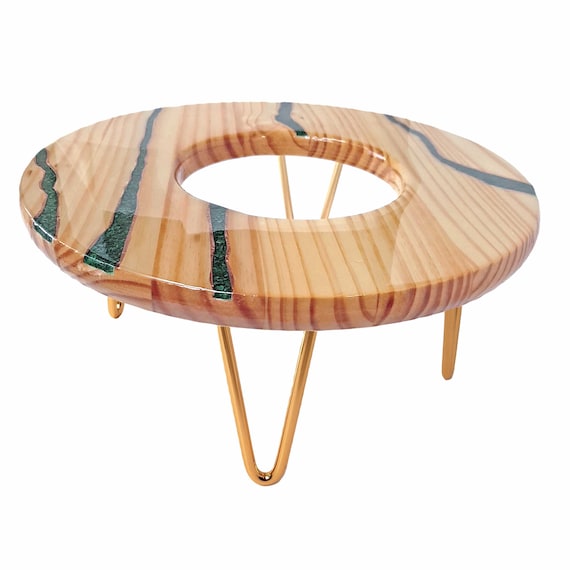 Yoni Steam Seat With Malachite and Copper Inlay - Etsy