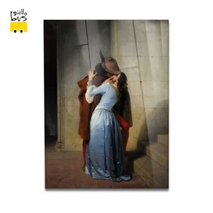 GIALLOBUS - Acrylic plexiglass print - Hayez - THE KISS