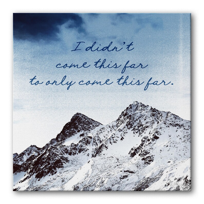 Motivational Canvas Inspirational Canvas Outdoors Wall Art Etsy