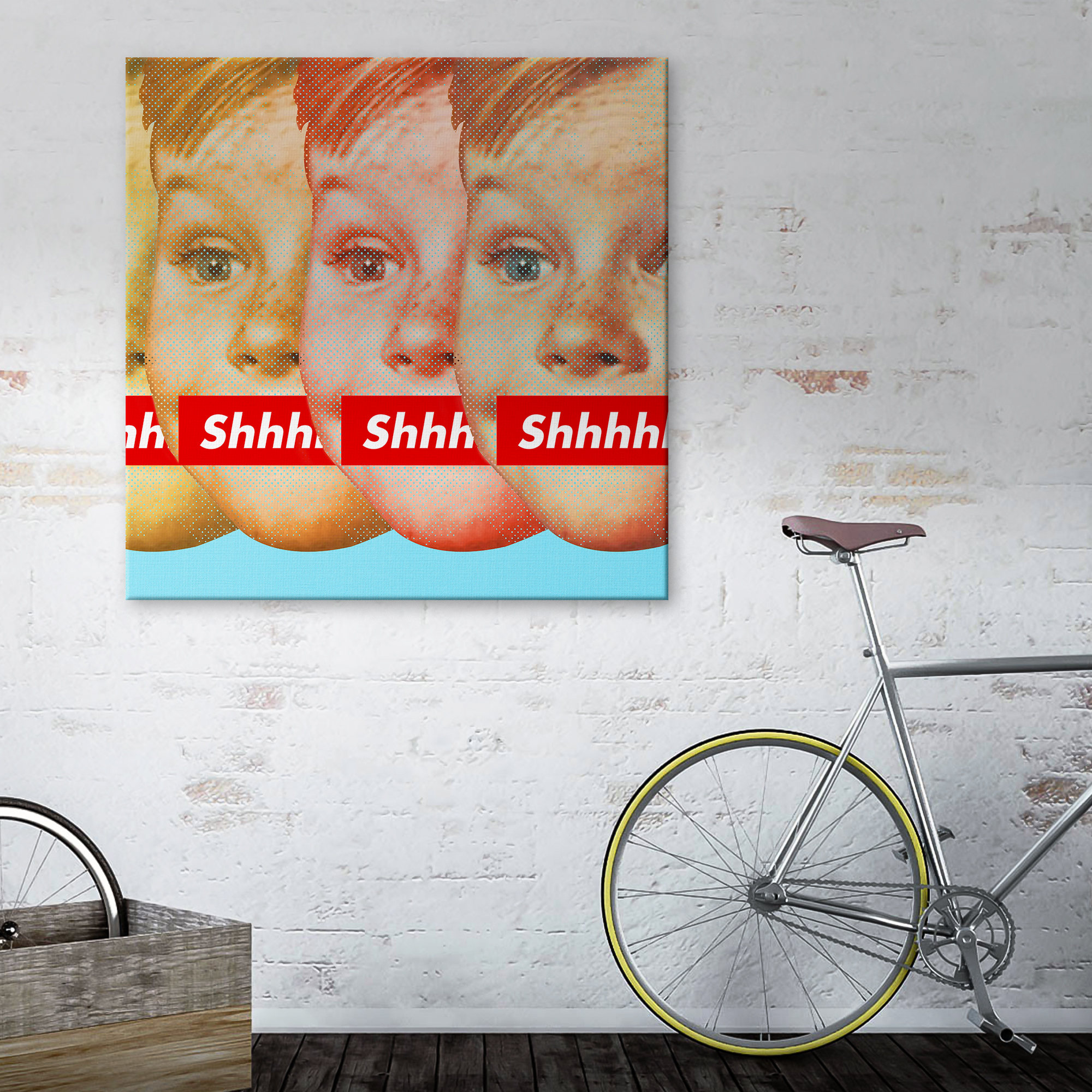 Vintage Wall Art Retro Wall Art Pop Art Unique Wall Art Etsy