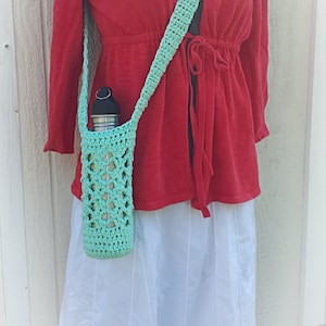 Water Bottle Sling - crochet pattern