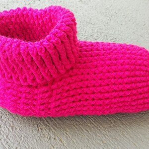 Cozy Cuffed Slippers Crochet Pattern - Etsy