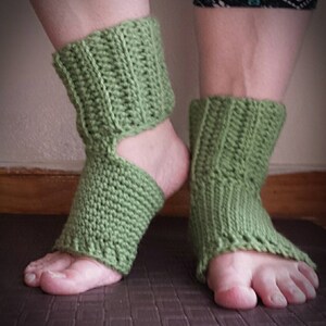 Easy Yoga Socks (Pilates) Crochet Pdf Pattern