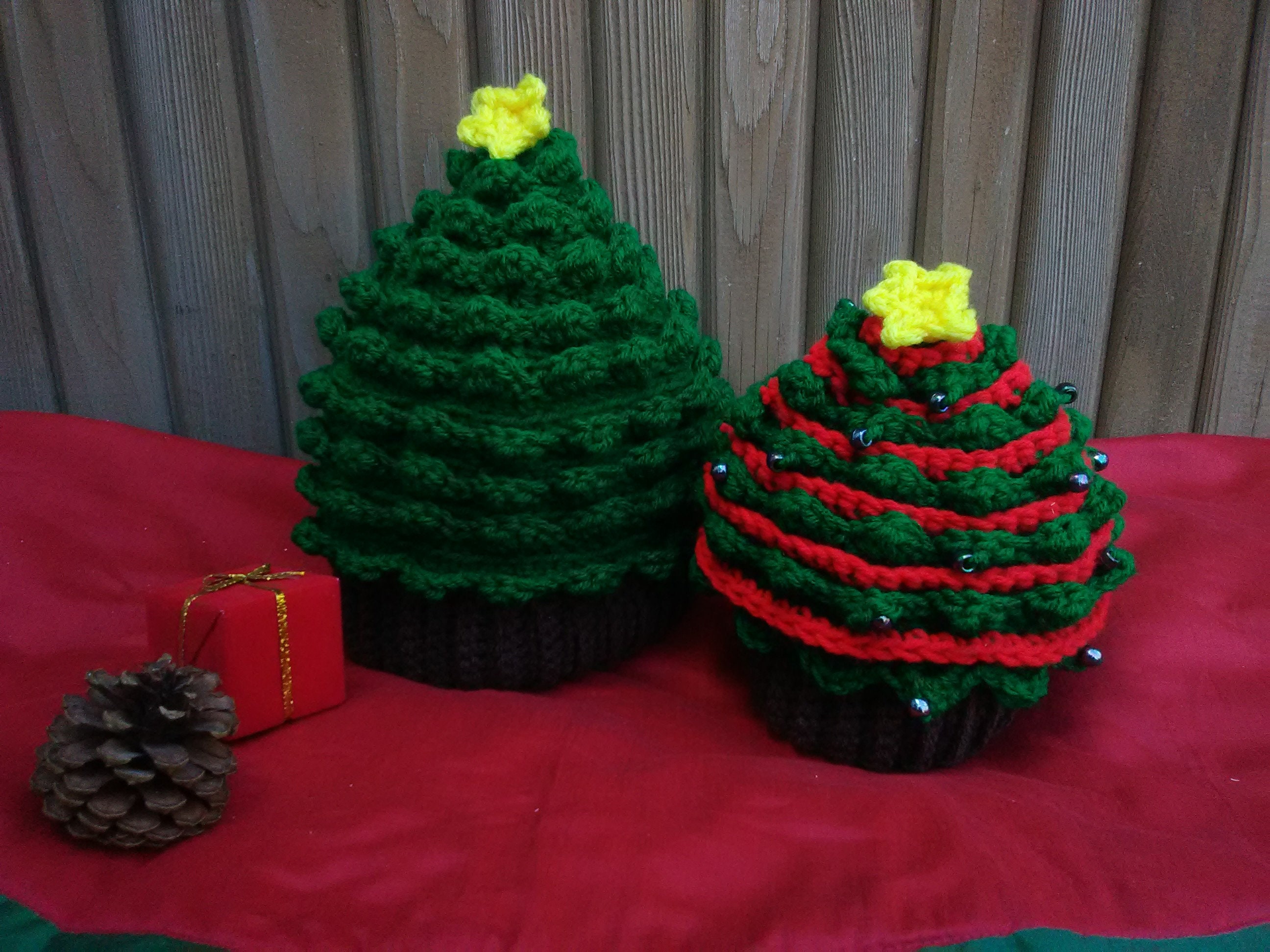 Christmas Tree Hat Crochet Pattern Sizes Newborn Baby Etsy Canada