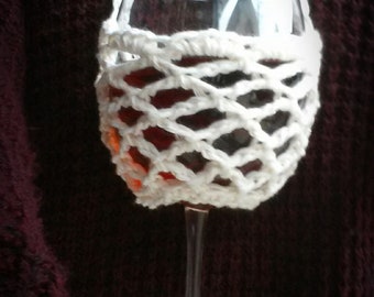 Wine Glass Cozy / Lanyard pdf crochet pattern