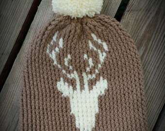 Deerly Loved Hat - haakpatroon
