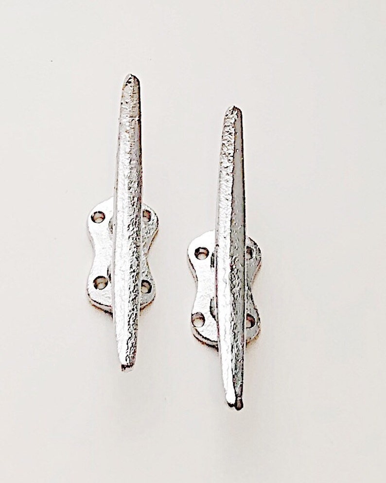 Boat Cleat - Beach Decor - Lake House Decor - Nautical Hook - Nursery Hook - Coastal Decor - Boat Tie Down - Drawer Pull - Curtain Tie Back image 7