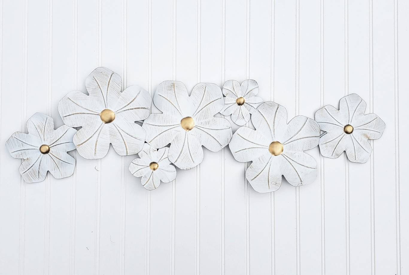 Floral Wall Decor Large Metal Wall Sign Wall Art Bedroom Etsy