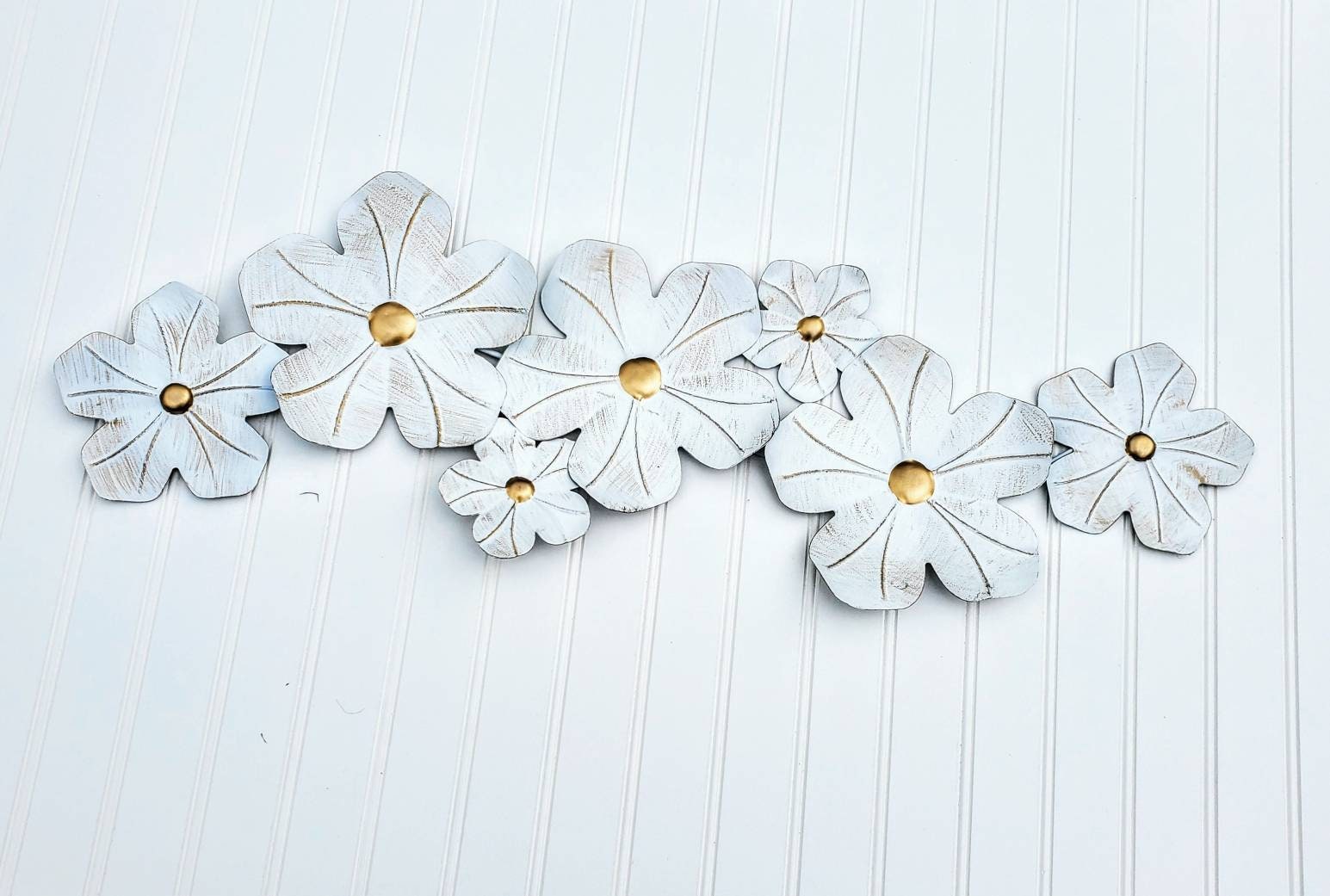 Floral Wall Decor Large Metal Wall Sign Wall Art Bedroom - Etsy