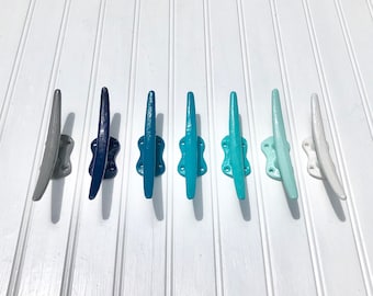 Boat Cleat - Beach Decor - Lake House Decor - Nautical Hook - Nursery Hook - Coastal Decor - Boat Tie Down - Drawer Pull - Curtain Tie Back